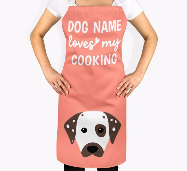 Loves My Cooking: Personalised {breedFullName} Apron